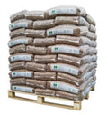 COTERRAM Holzpellets ENplus A1 – Kiefernholzpellets, 1050 kg Palette, 70 s