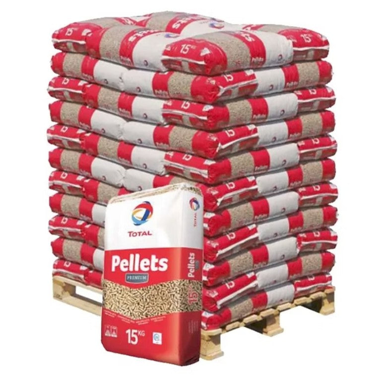 TotalEnergies Premium 6 mm Holzpellets – 990 kg – DINplus & ENplus A1 – 66