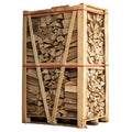 2 Paletten (Weißeiche + Buche/Hainbuche) – 33 cm Stämme
